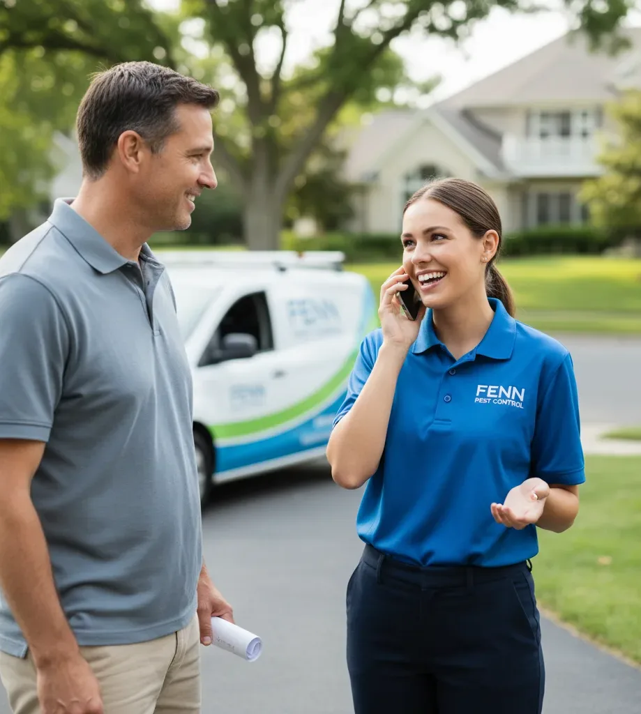 Fenn Pest Control customer support in Crown Point